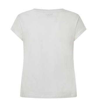 Pepe Jeans T-shirt Evette hvid