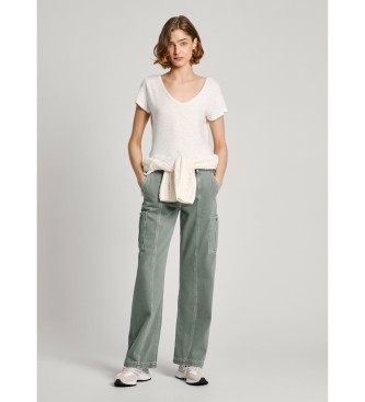 Pepe Jeans T-shirt Ezzy biały