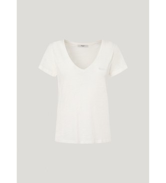 Pepe Jeans T-shirt Ezzy biały