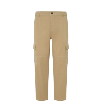 Pepe Jeans Pantaloni cargo beige fantasia