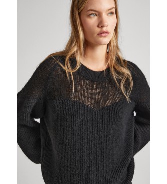 Pepe Jeans Sweter Femke czarny