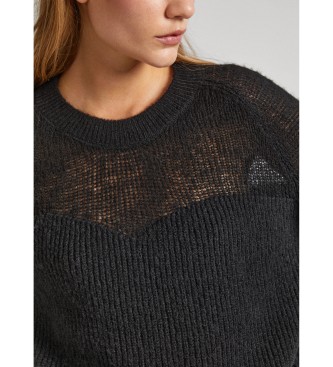 Pepe Jeans Sweter Femke czarny