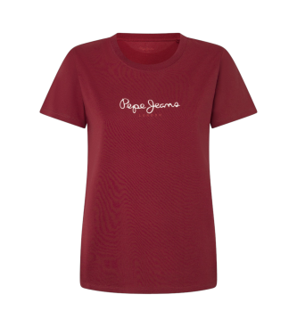 Pepe Jeans Fiore T-shirt kastanienbraun