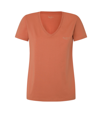 Pepe Jeans Fiore oranje T-shirt