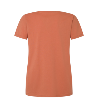 Pepe Jeans Fiore oranje T-shirt