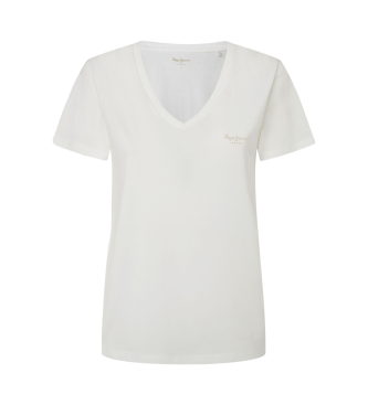 Pepe Jeans T-shirt Fiore vit