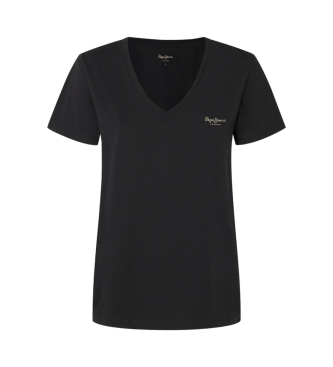 Pepe Jeans T-shirt Fiore zwart