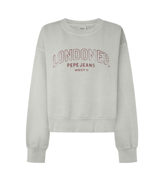 Pepe Jeans Sweater Fiorelina grijs