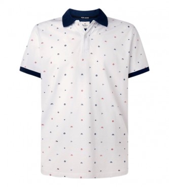 Pepe Jeans Firemont polo shirt hvid