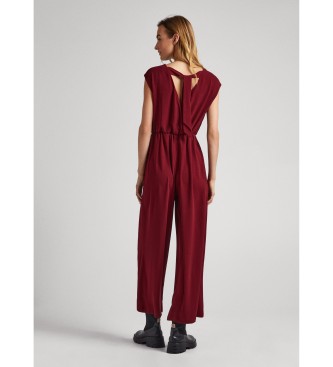 Pepe Jeans Kastanienbrauner Fiska-Jumpsuit