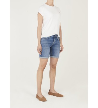 Pepe Jeans Short Fitted Poppy azul