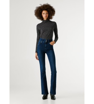 Pepe Jeans Pantalón Flare Contour azul