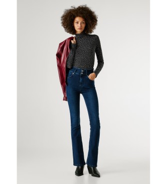 Pepe Jeans Pantalón Flare Contour azul