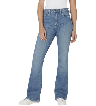 Pepe Jeans Jeans flare Dion blauw