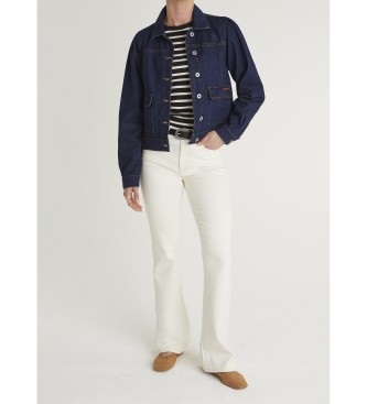 Pepe Jeans Pantalón Flare Dion blanco roto