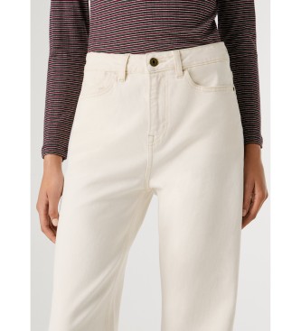 Pepe Jeans Flare-bukser Willa beige