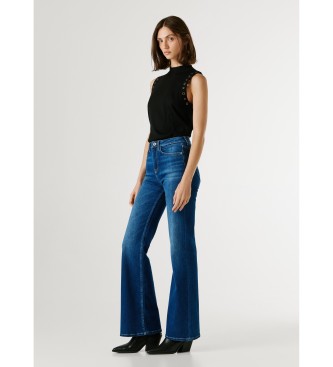 Pepe Jeans Jeans Flare Willa blauw