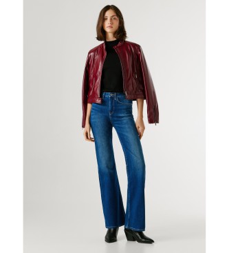 Pepe Jeans Jeans Flare Willa blauw
