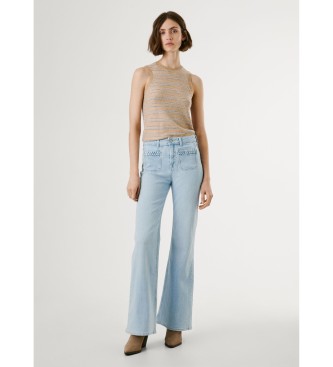 Pepe Jeans Jeans Willa Flare bleu
