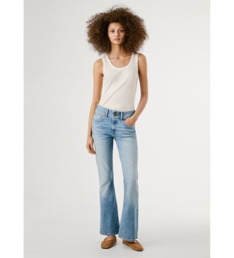 Pepe Jeans Jeans flare Venus blauw