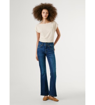 Pepe Jeans Blaue Schlaghosen