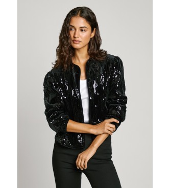 Pepe Jeans Chaqueta Flore negro