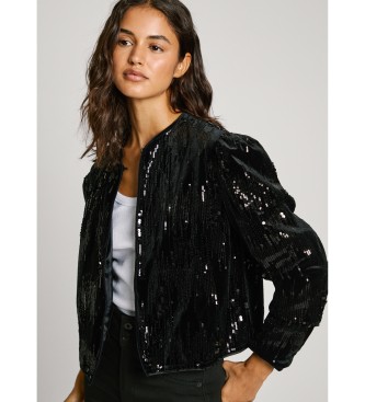 Pepe Jeans Chaqueta Flore negro