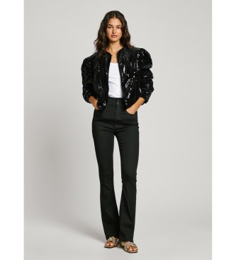 Pepe Jeans Chaqueta Flore negro