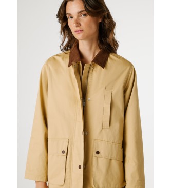 Pepe Jeans Casaco bege Flory