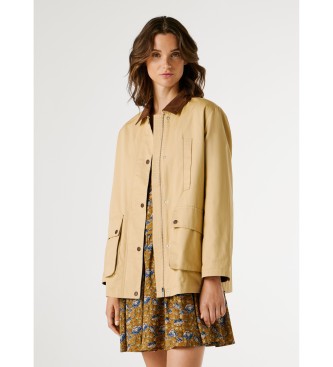 Pepe Jeans Casaco bege Flory