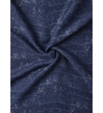 Pepe Jeans Fontana scarf navy