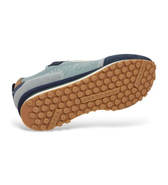 Pepe Jeans Zapatillas de piel Foster Connect verde