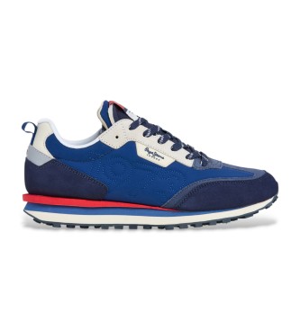 Pepe Jeans Foster aangesloten schoenen blauw