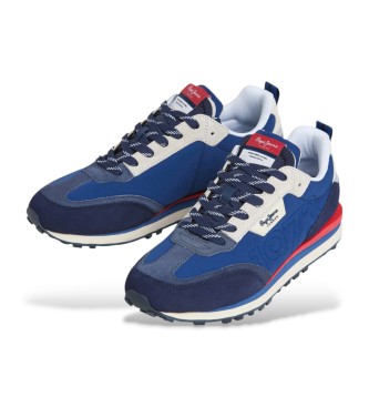 Pepe Jeans Foster aangesloten schoenen blauw
