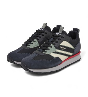 Pepe Jeans Foster Evolution Lederschuhe schwarz 