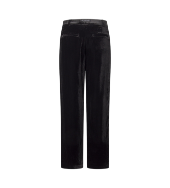 Pepe Jeans Pantalon droit Frances noir