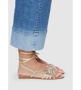 Pepe Jeans Sandales Frida Mtal or
