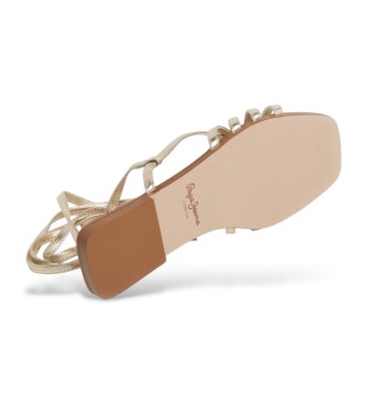 Pepe Jeans Sandales Frida Mtal or