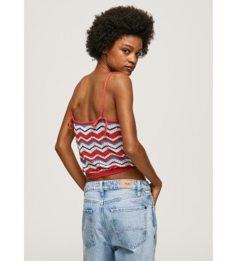Pepe Jeans Top Frida rouge