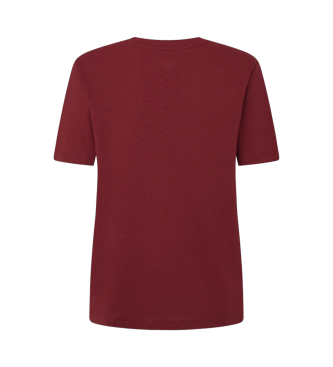 Pepe Jeans Gabby T-shirt maroon