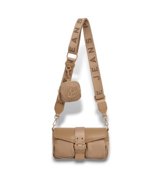 Pepe Jeans Gale beige Umhngetasche