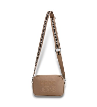 Pepe Jeans Bolsa de ombro Galina bege