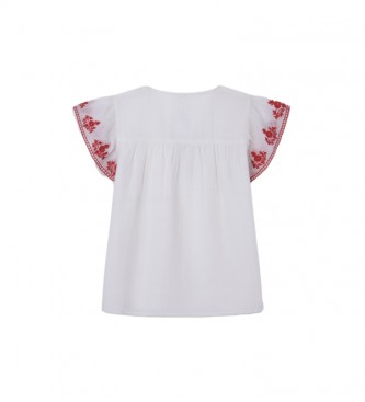 Pepe Jeans Blouse Gaulle blanche
