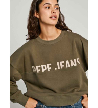 Pepe Jeans Sweat-shirt Gayle vert