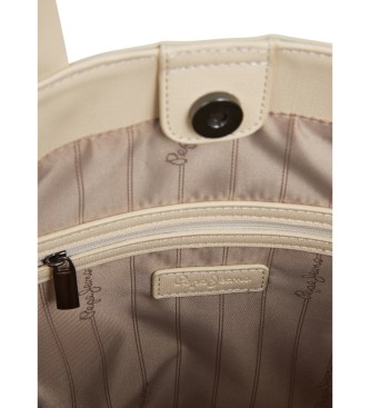 Pepe Jeans Genevieve hndtaske off-white