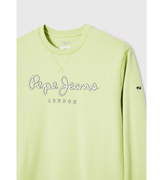 Pepe Jeans George Sweatshirt ohne Kapuze gelb