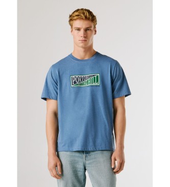 Pepe Jeans T-shirt George bleu