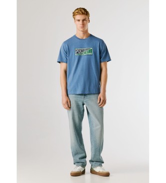 Pepe Jeans T-shirt George bleu