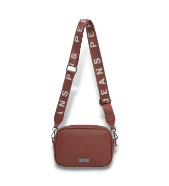 Pepe Jeans Brun Georgina axelremsvska