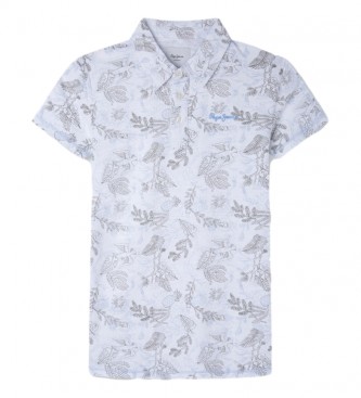 Pepe Jeans Gibson wit polo shirt